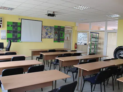 Teorijos pamokų patalpa